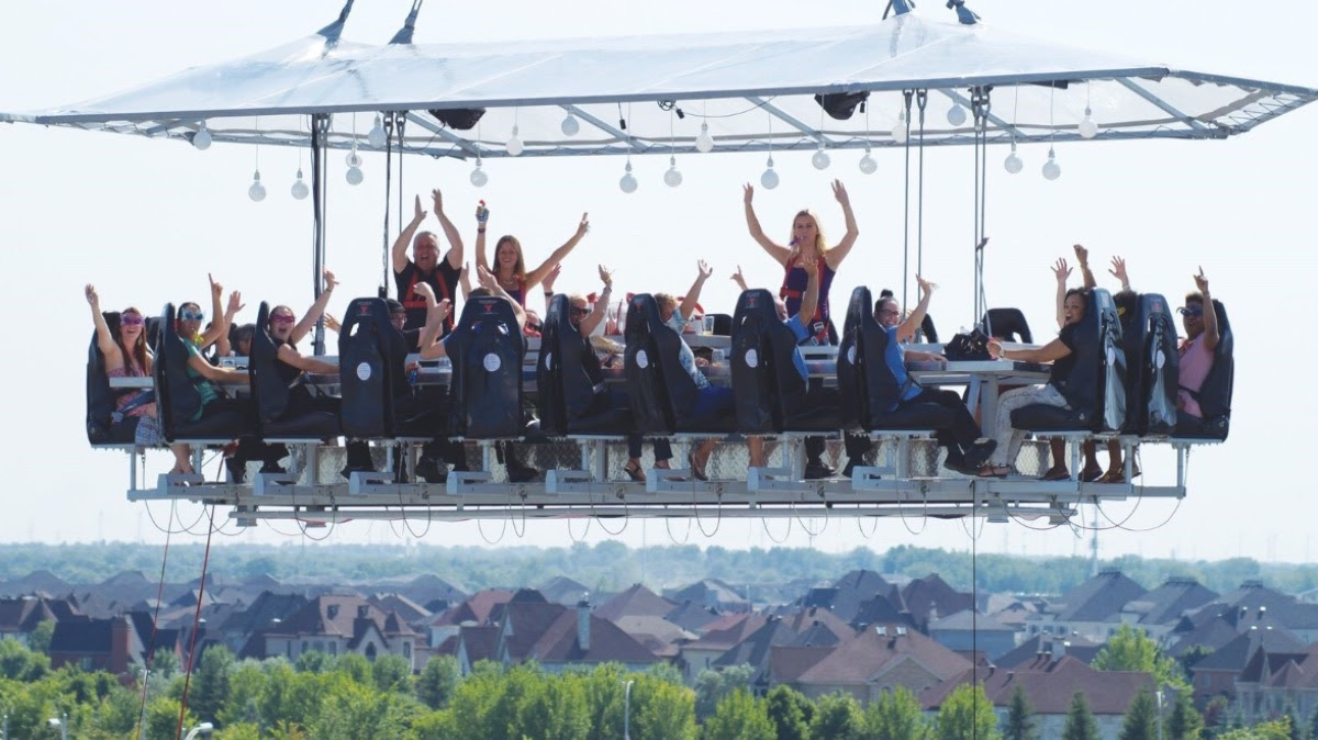 CNE introduces Dinner in the Sky experience and other new offerings