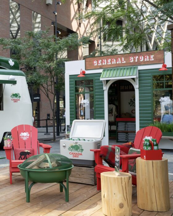 Roots Canada Dry Collab capsule collection The Well pop-up