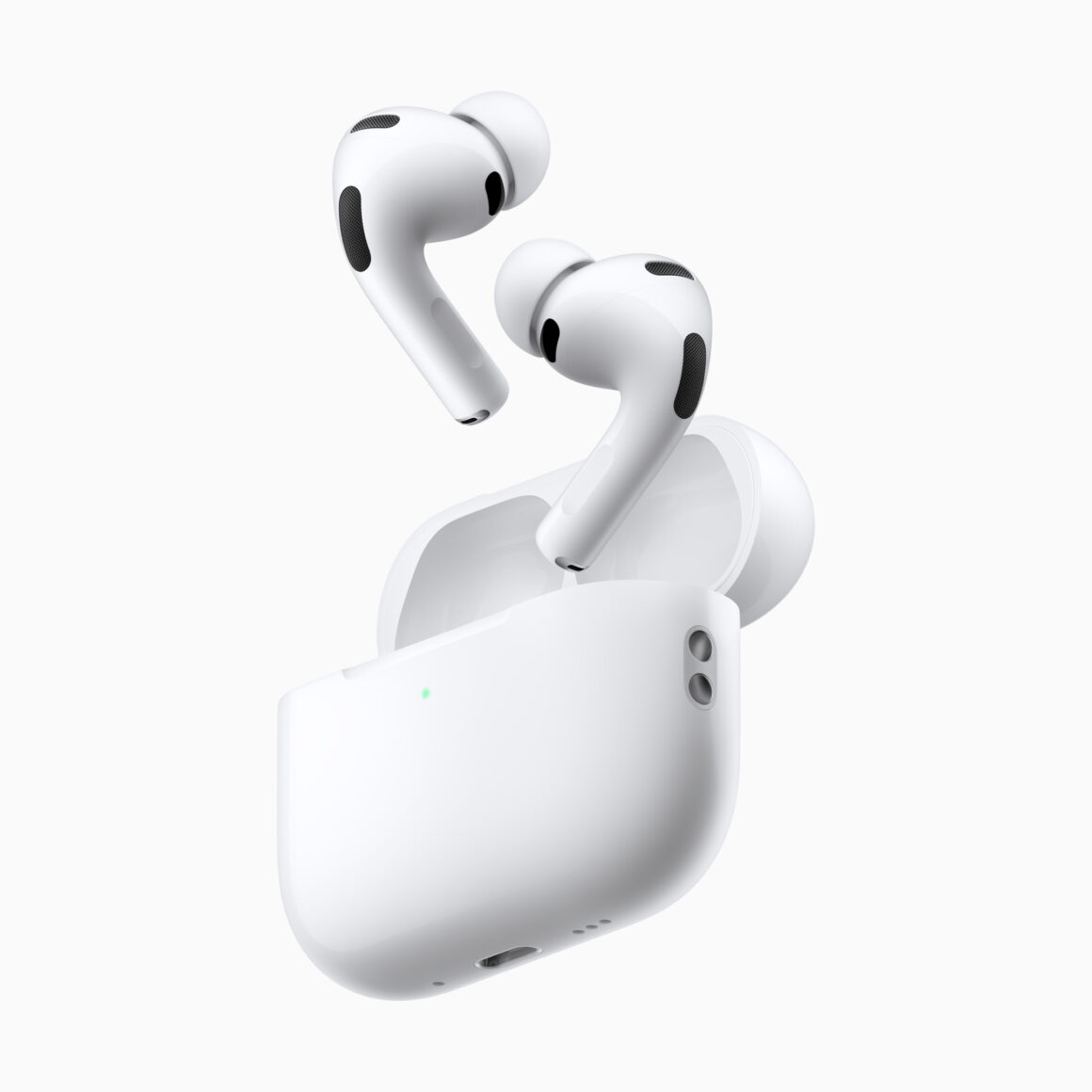 Apple AirPods Pro 3 newly released with the heart rate sensors workout buddy and also Find My Precision Finding technology and a speaker to help you find it.