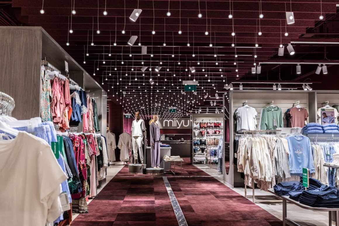 Miiyu department, at Maison Simons' CF Toronto Eaton Centre flagship location. (Photo: Courtesy)