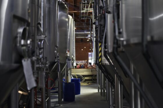 Brewery photo of tanks