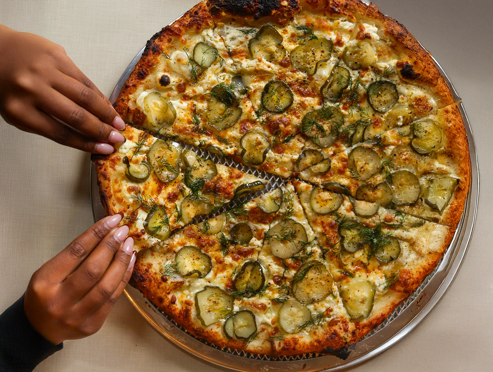 Cafe Zuzu Pizzeria Toronto First look taste Eat End regent Park area