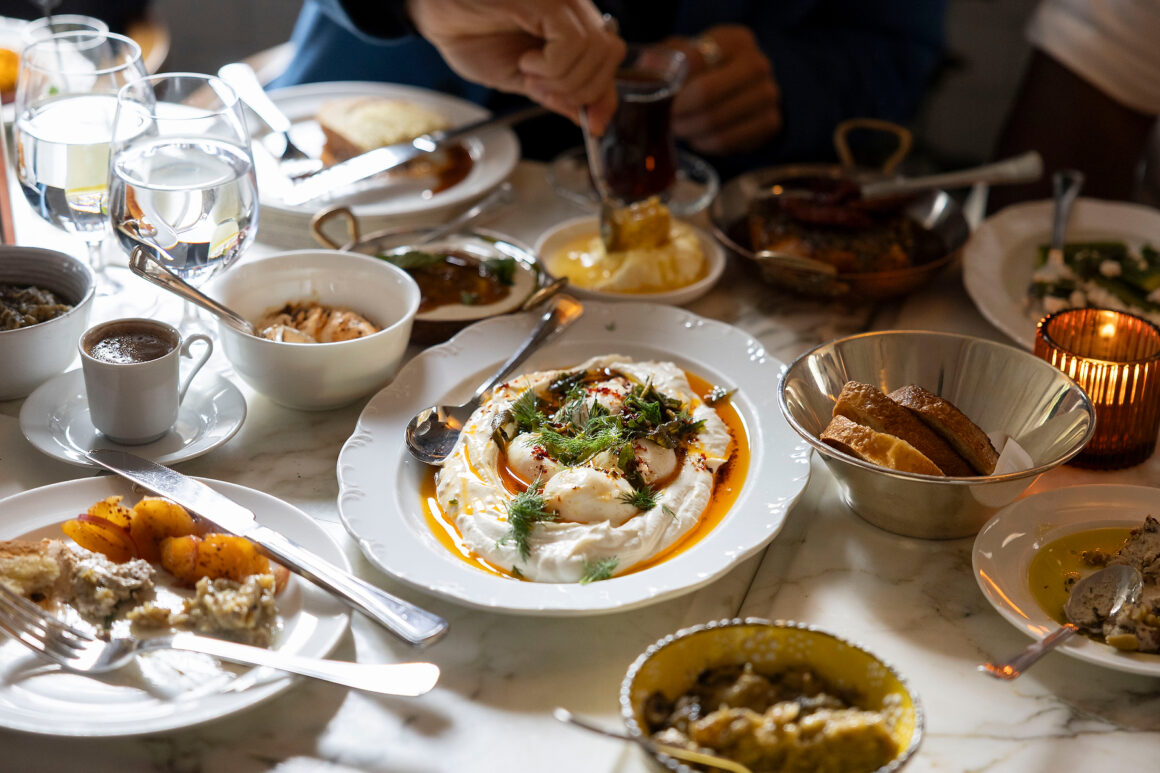 Turkish Breakfast curated by Turkish Airlines at Soho House Toronto by chef Isil Okcu