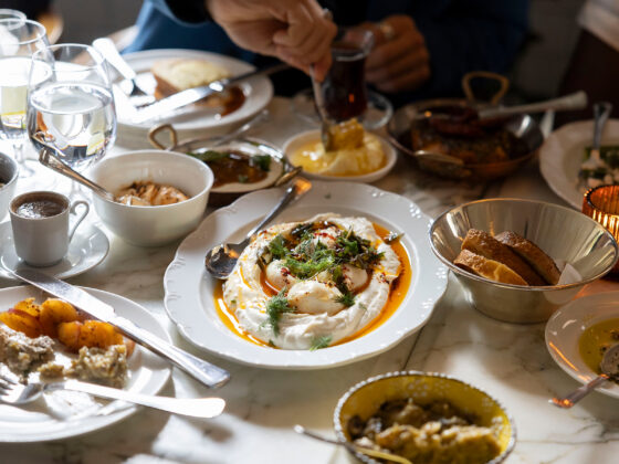 Turkish Breakfast curated by Turkish Airlines at Soho House Toronto by chef Isil Okcu