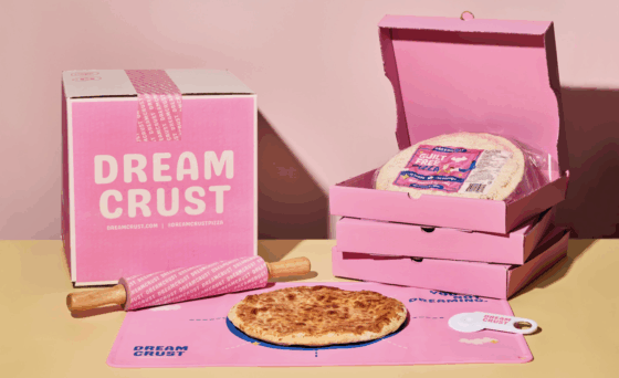 Dreamcrust high protein low carb keto pizza Eden Hazen Pizza Boy