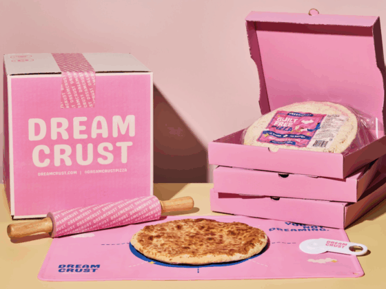 Dreamcrust high protein low carb keto pizza Eden Hazen Pizza Boy