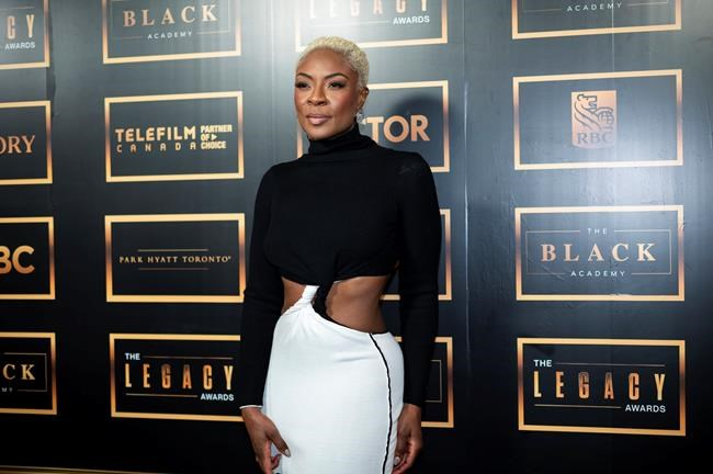Jully Black, takes the red carpet at the 2023 Legacy Awards in Toronto. (Photo: Courtesy) Black Excellence in Canada Legacy Lounge launches in February