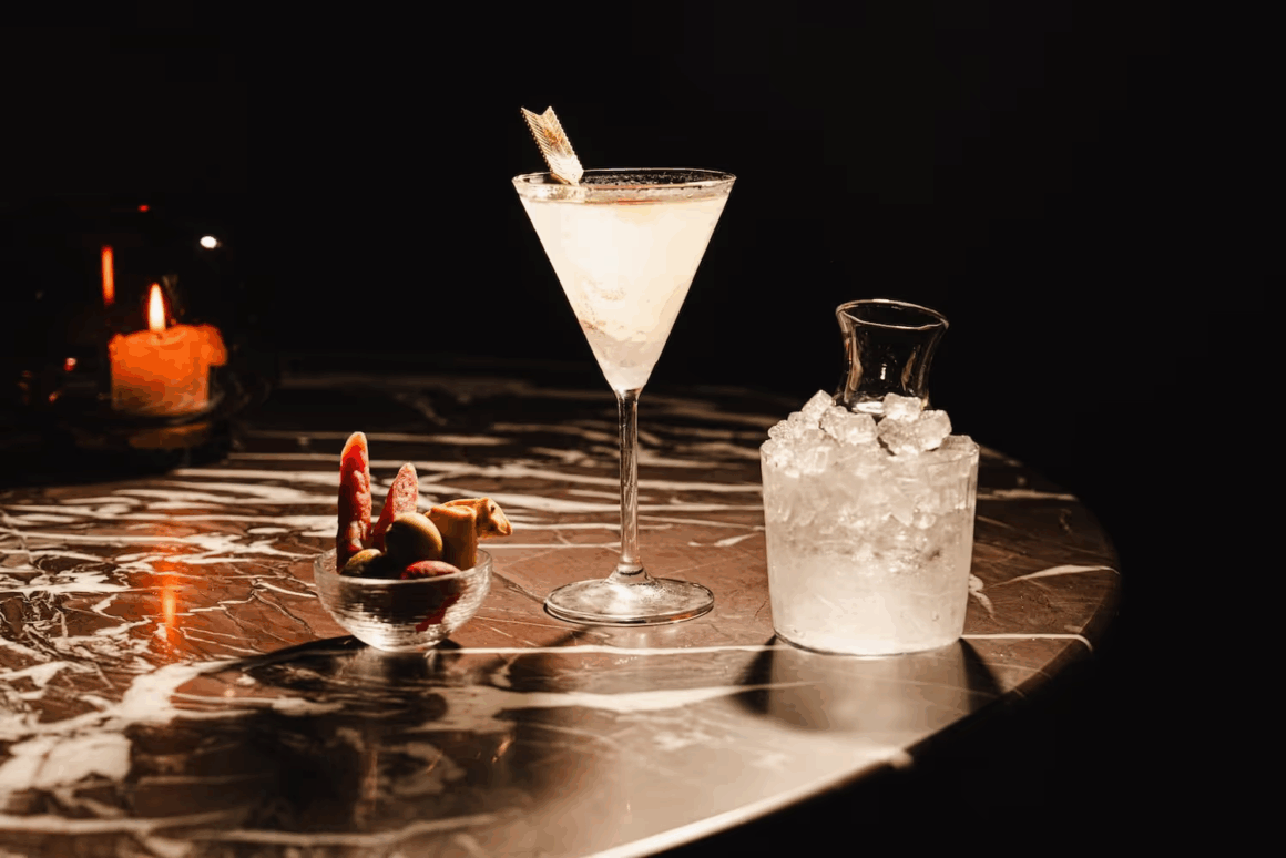 Cocktails at Powder Room Yorkville Toronto Liberty Entertainment Group's newest addition.