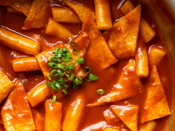 Dan's korean spicy food truck red tteok-bokki rice cakes tteokbokki across Toronto near you on campus at events and more