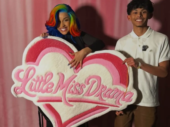 TikTok Instagram Creator @ramzzz.to from Greater Toronto Area gifts Cardi B a custom rug on his journey to find drake