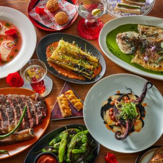Chef Miles Pundsack-Poe's Spanish-inspired dishes served at FOXY’S Tapas, Cocktails & Bodega in Elora, Ontario.