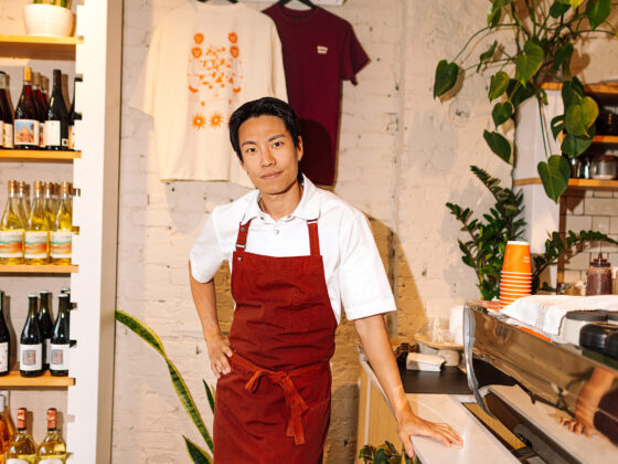 Gateau Ghost's Jayden Park inside his now all day restaurant on the College St West corridor that went from Madeline partry pop-up to cafe, brunch go-to to now an all day neighbourhood staple