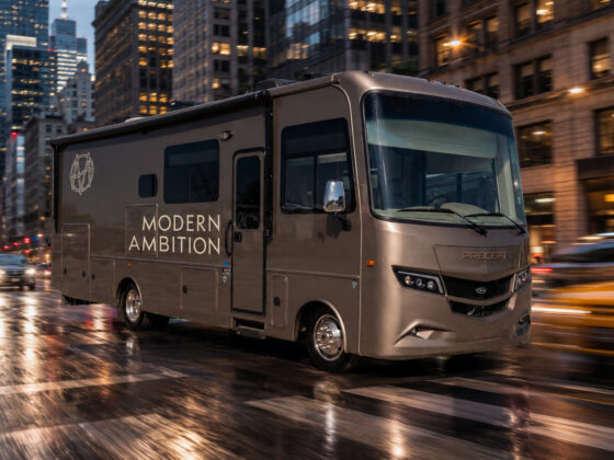 Modern Ambition RV in Toronto downtown core