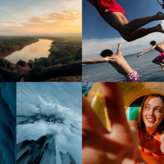 Professional photography captured on iPhone across fashion, music, travel, wildlife and landscape photography for World Photography Day