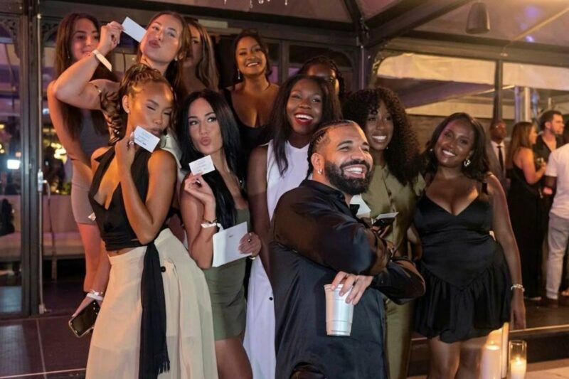 Drake giveaway $1M at Casa Loma Women's Empowerment Toronto